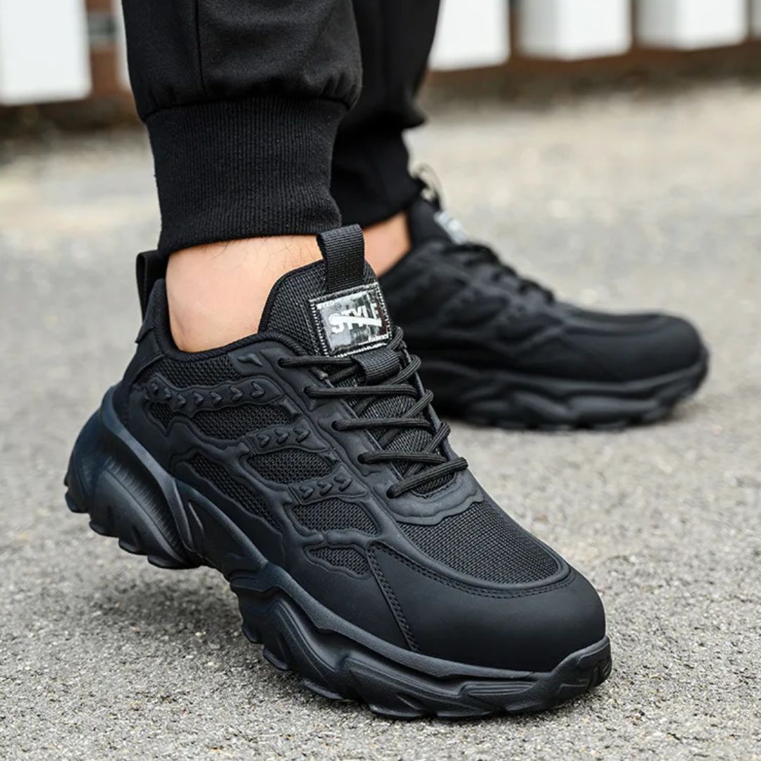 Wygodne buty Robocze z Funkcjami Bezpieczeństwa | Męskie Trampki ze Stalowymi Noskami