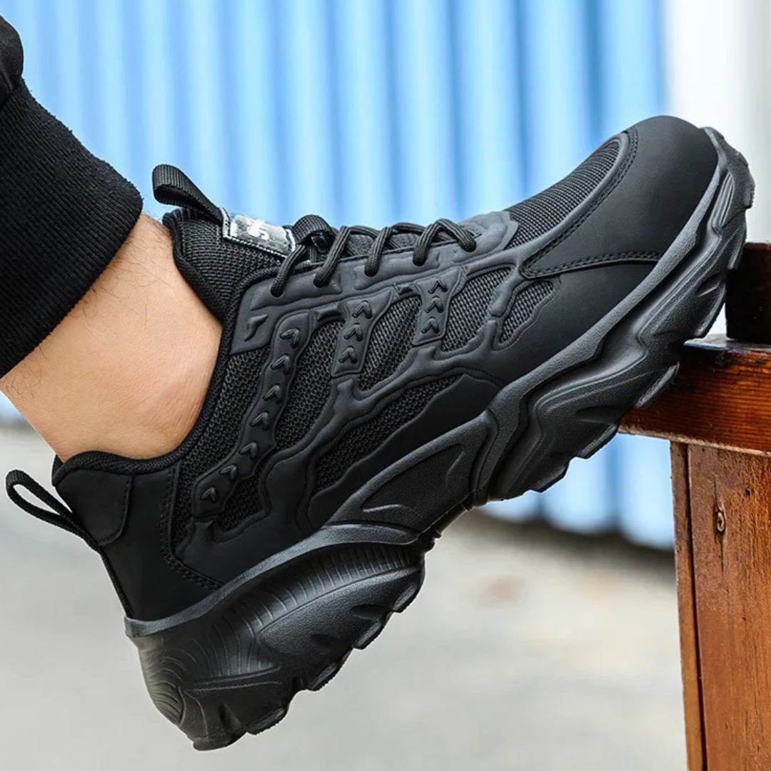 Wygodne buty Robocze z Funkcjami Bezpieczeństwa | Męskie Trampki ze Stalowymi Noskami
