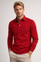 Polo Homme Moderne à Manches Longues