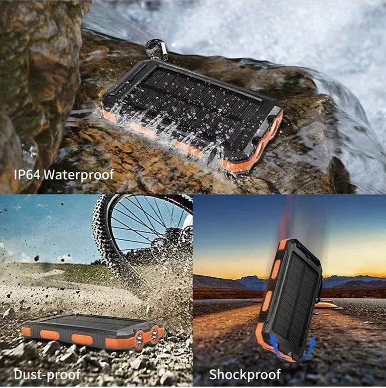 Dean | Pro Zasilany Energią Słoneczną Powerbank Z Wbudowaną latarką