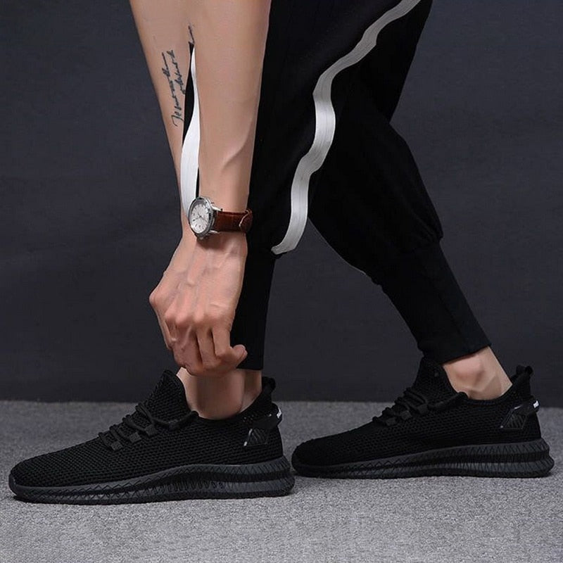 Baskets pour hommes en maille | Chaussures de sport légères et respirantes pour un usage quotidien