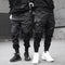 Pantalones Cargo Urbanos Tácticos Techwear para Hombre con Múltiples Bolsillos
