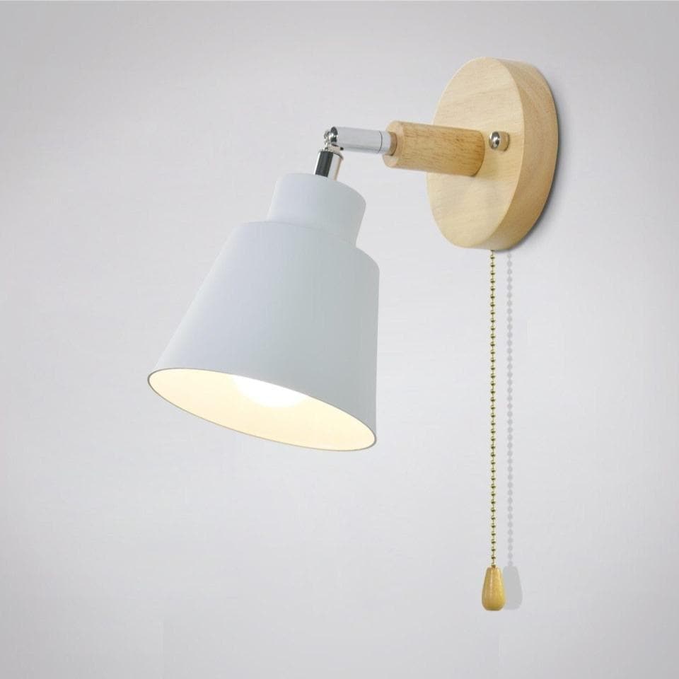 Lampa ścienna Brevik | z wyłącznikiem pociągowym
