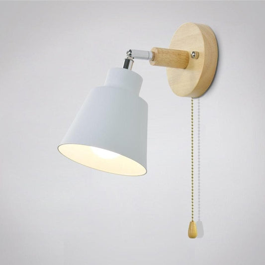 Lampa ścienna Brevik | z wyłącznikiem pociągowym