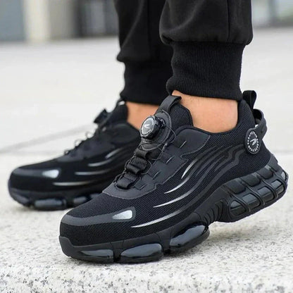 Męskie Ergonomiczne Buty Ochronne | Oddychające i Zapewniające Pełną Ochronę