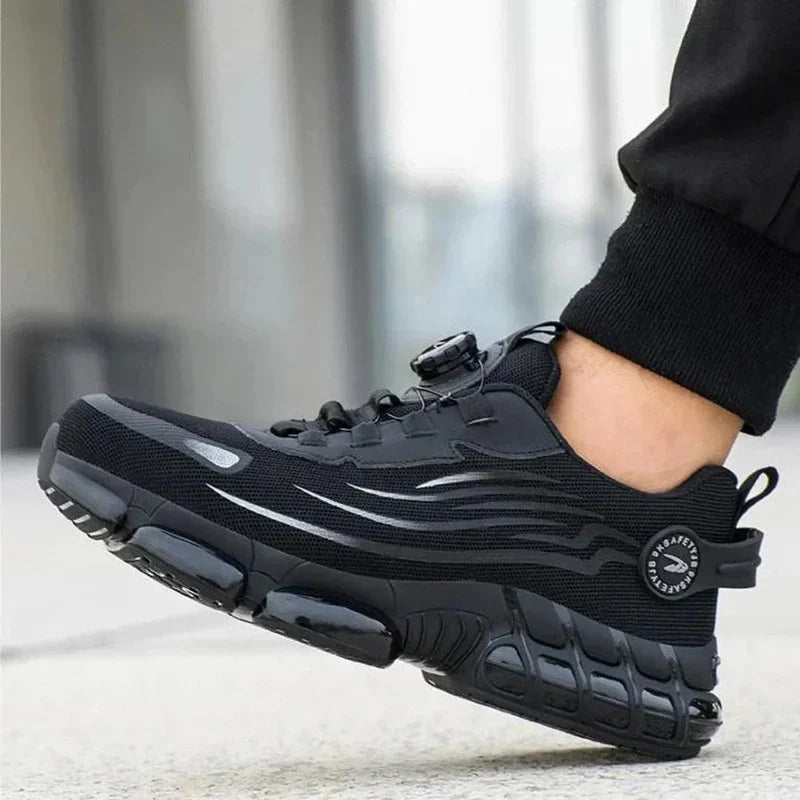 Męskie Ergonomiczne Buty Ochronne | Oddychające i Zapewniające Pełną Ochronę