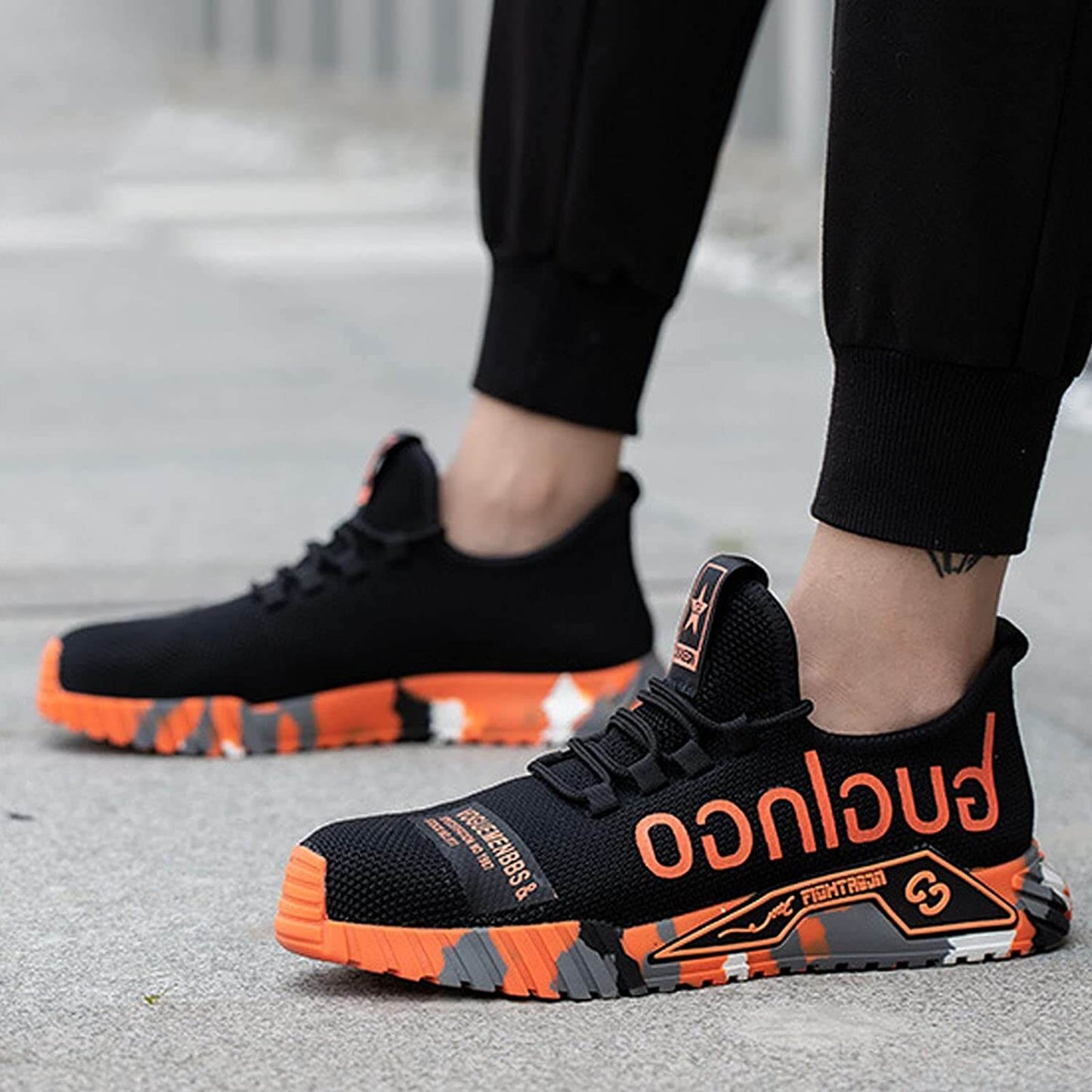 Oddychające Bezpieczne Obuwie Robocze | Kompozytowa Ochrona Palców