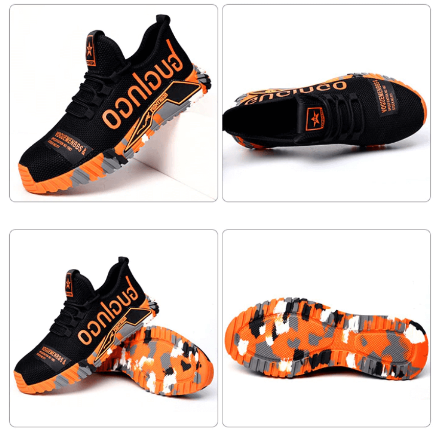 Oddychające Bezpieczne Obuwie Robocze | Kompozytowa Ochrona Palców