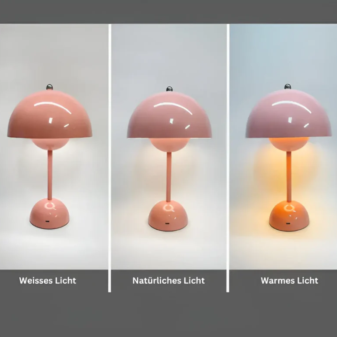 Skandynawski Dotykać Lampa Stołowa | Bezprzewodowe Oświetlenie Otoczenia