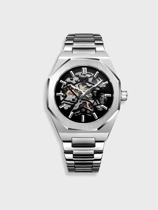 Blaise | Stylowy Chronograf ze Skórzanym Paskiem