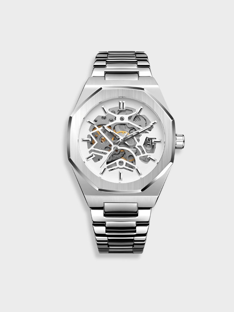 Blaise | Stylowy Chronograf ze Skórzanym Paskiem