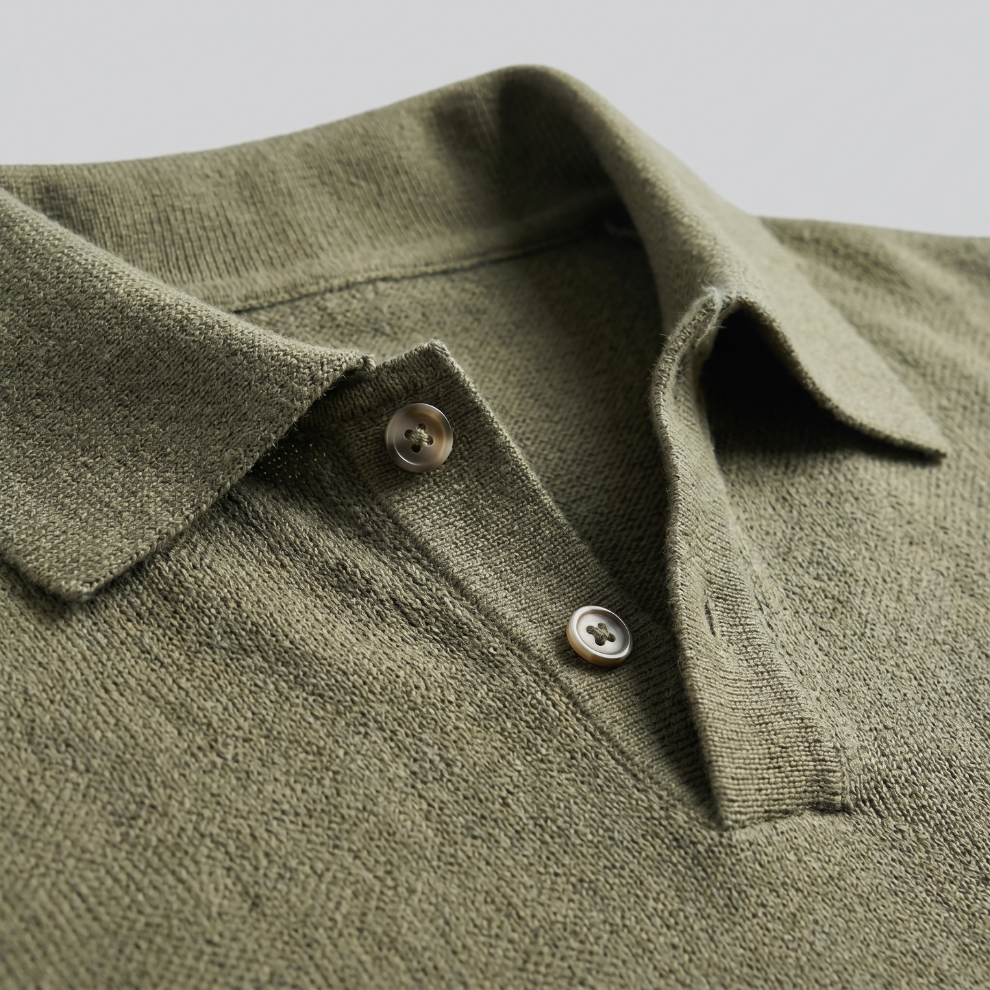 Men's Lightweight V-Neck Polo Shirt