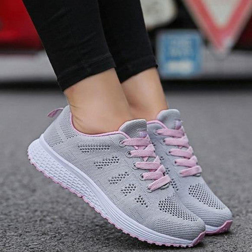 Zapatillas casuales transpirables para mujer | Comodidad todo el día