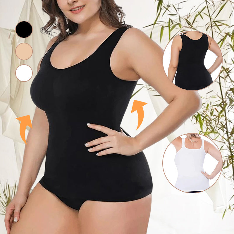 Parte superior sin costuras para mujer que moldea la figura