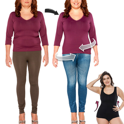 Parte superior sin costuras para mujer que moldea la figura