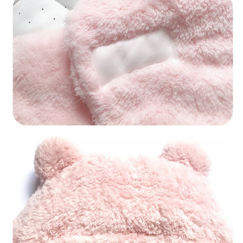 Gyermek pamut hálózsák aranyos mackó mintával