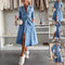 Robe maxi style jean pour femme | Manches longues Look quotidien