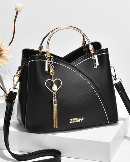 Przestronna Torba z Wieloma Przegrodami i Regulowanym Paskiem