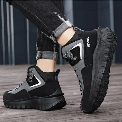 Buty Ochronne | Męskie Buty Robocze z Ergonomicznym Podparciem łuku Stopy