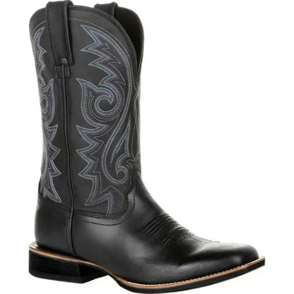 Botas de Vaquero para Hombre en Estilo de Cuero