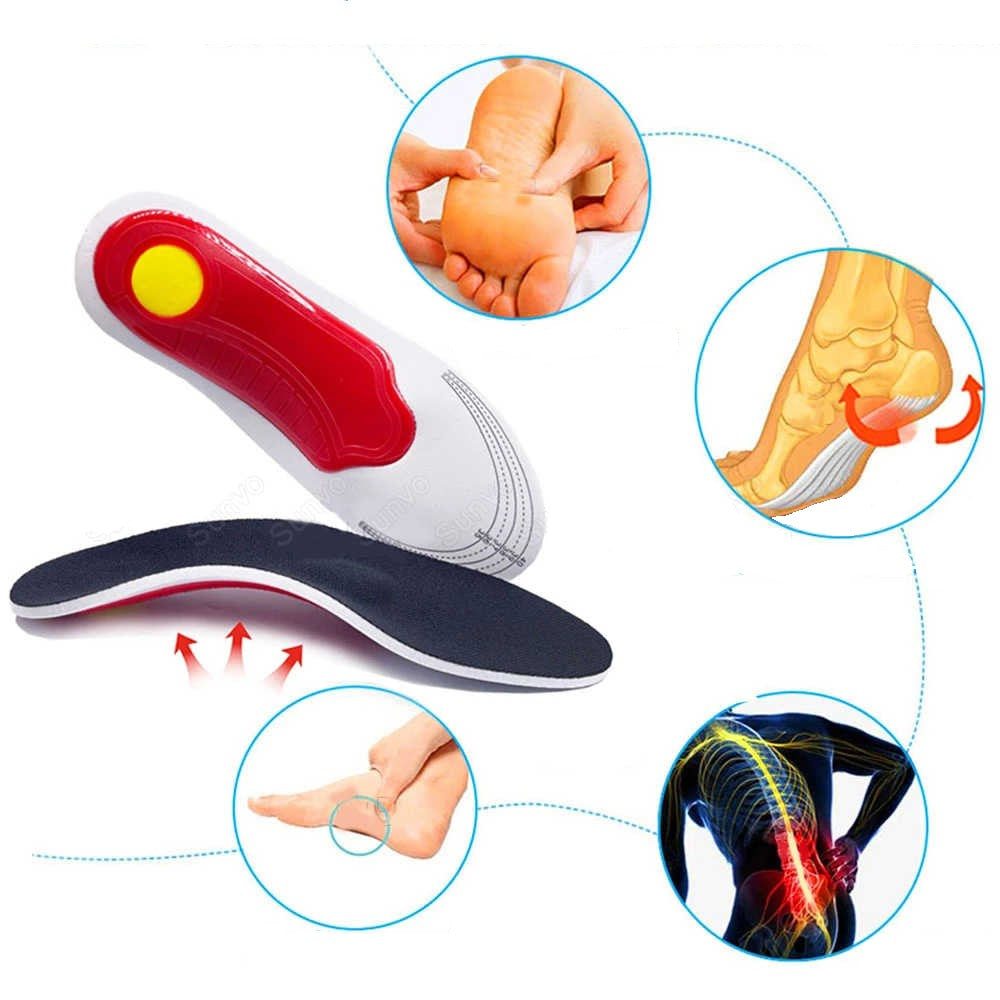 Semelles 3D Confort Unisexes pour Chaussures | Soutien Orthopédique de la Voûte Plantaire