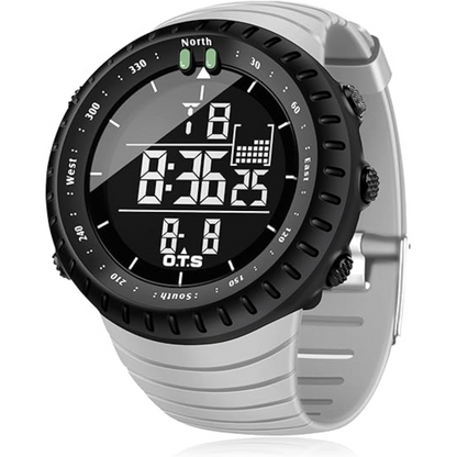 Reloj deportivo digital impermeable para hombre | Reloj para aventuras al aire libre
